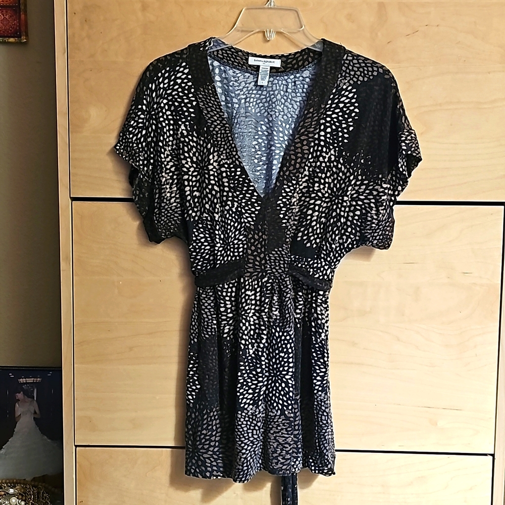 Banana Republic cap sleeved tunic